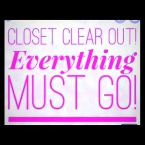 Everything’s must go.